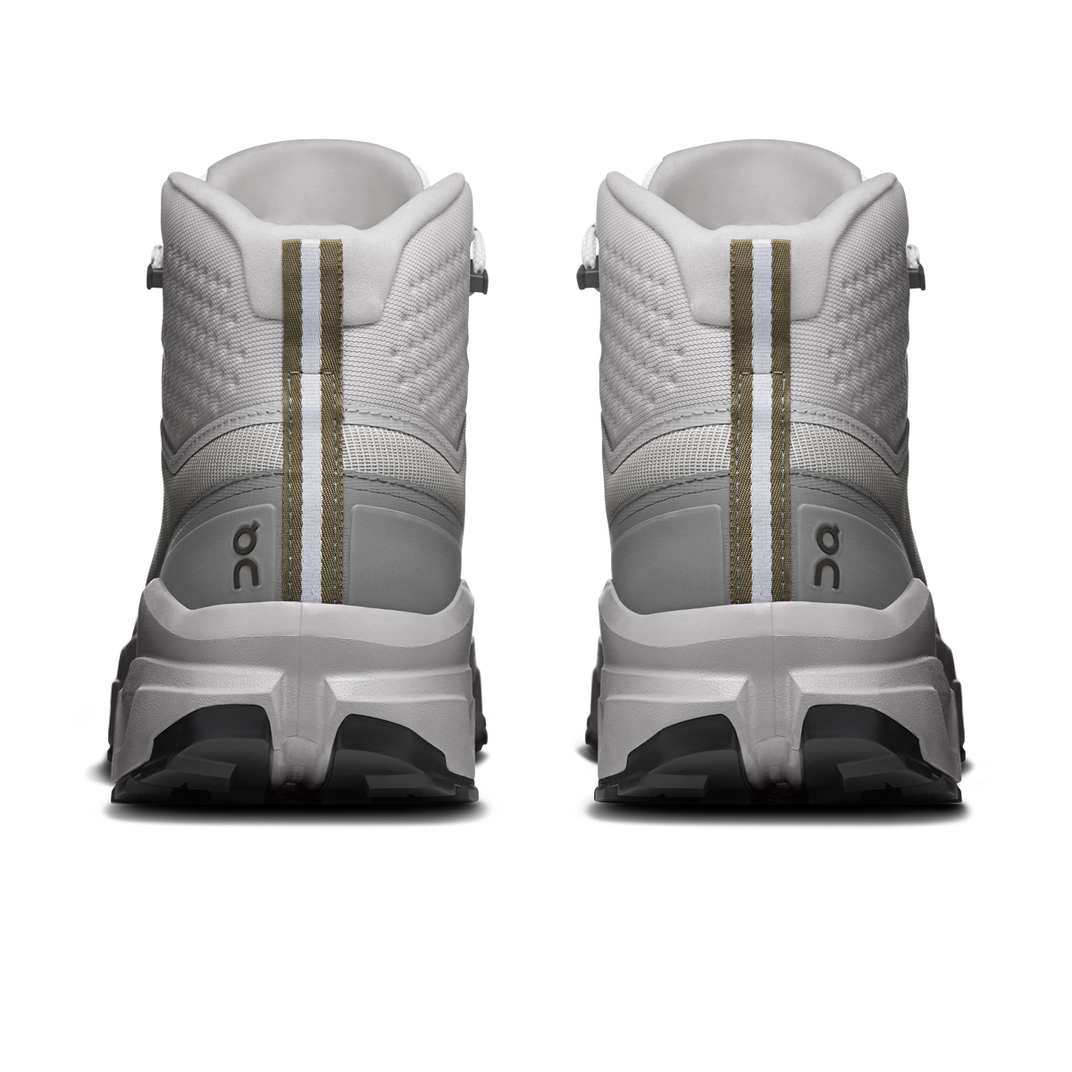 On Cloudrock Mid Waterproof Men product view 5 — Glacier | Alloy