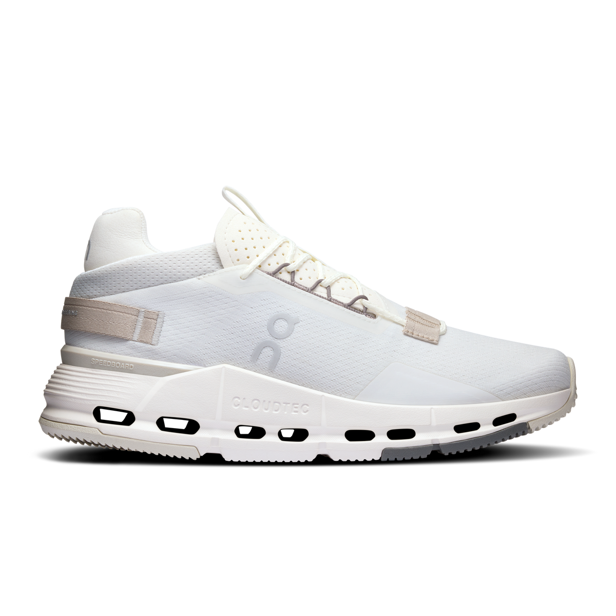 On Cloudnova 2 Women product view 1 — Ice | Sand
