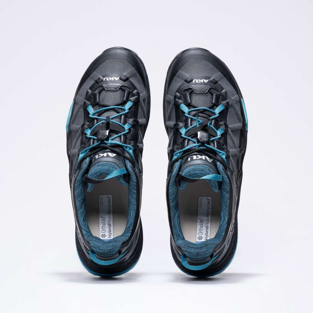 AKU Rocket DFS GTX WS - Official View 4 - Black-Turquoise