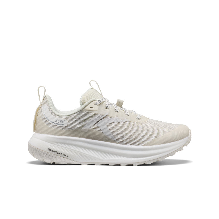 KEEN Roam Trail Running Shoe Women product view 1 — Star White/Vapor