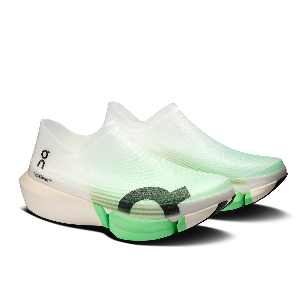 On LightSpray Cloudboom Strike 2 product view 6 — White | Verdite