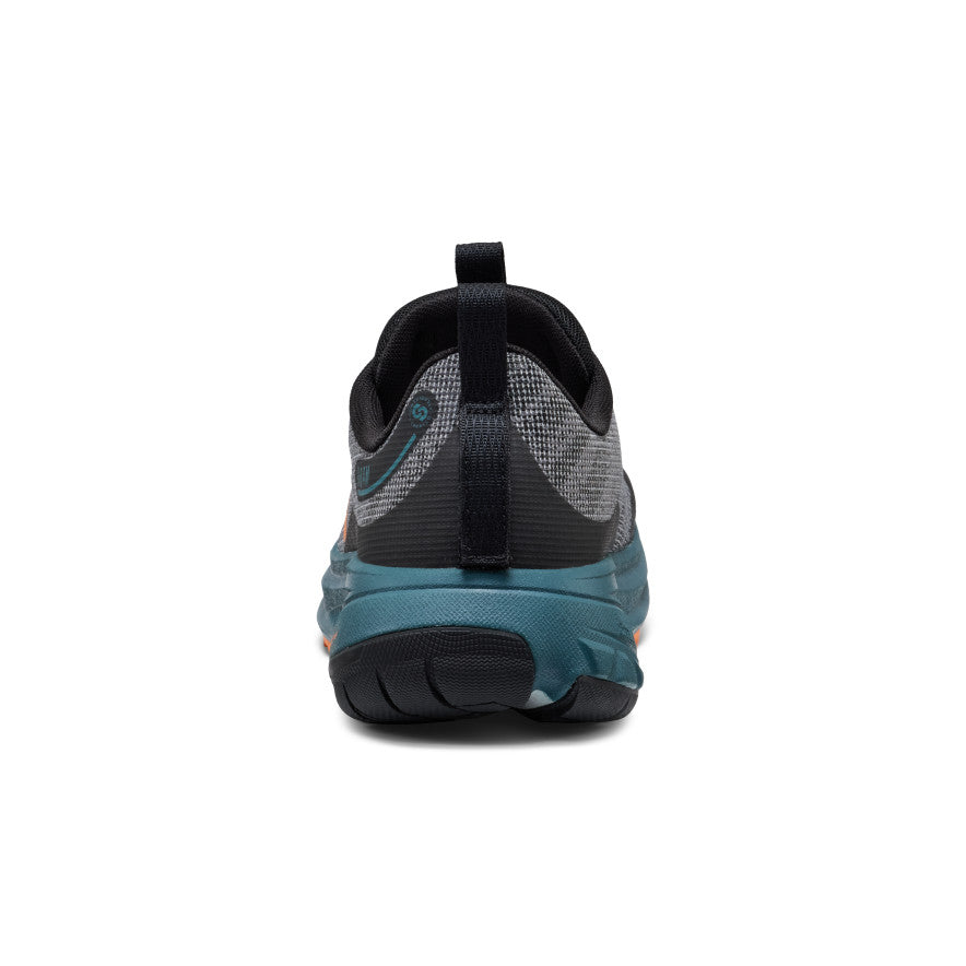 KEEN Roam Trail Running Shoe Men product view 5 — Black/Orange Peel