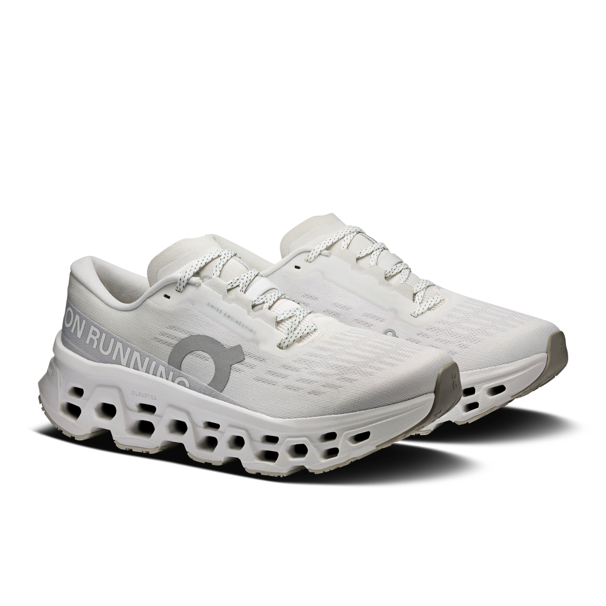 On Cloudmonster 3 Women product view 6 — White | Wolf