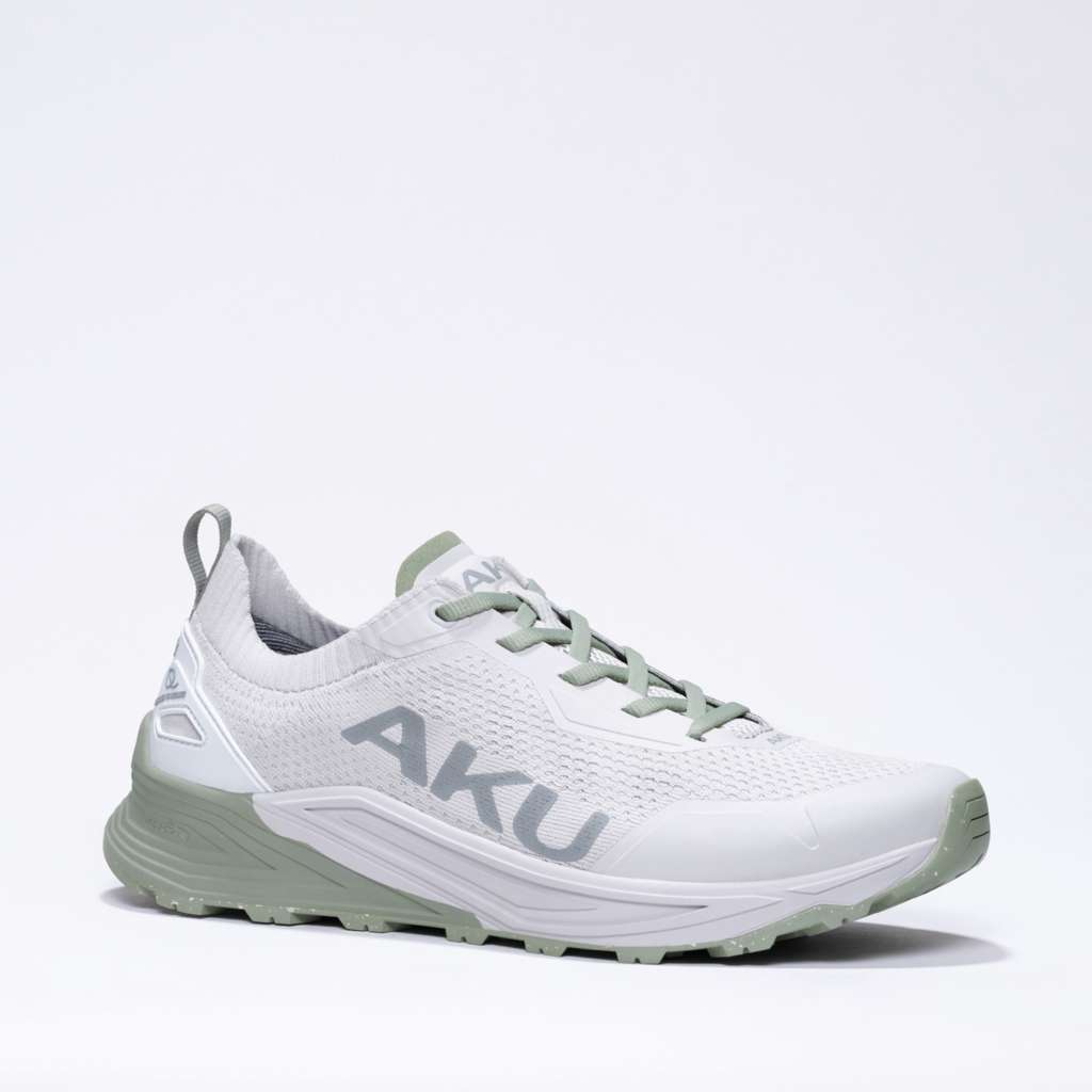 AKU Aira V-Light - Side Hero - Light Grey-Light Green