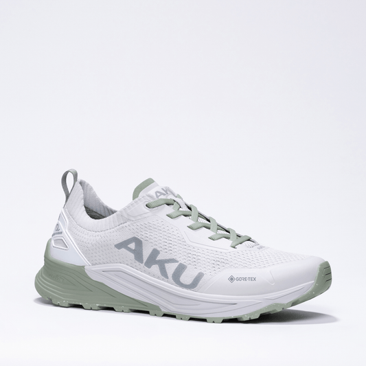 AKU Aira V-Light GTX - Side Hero - Light Grey-Light Green