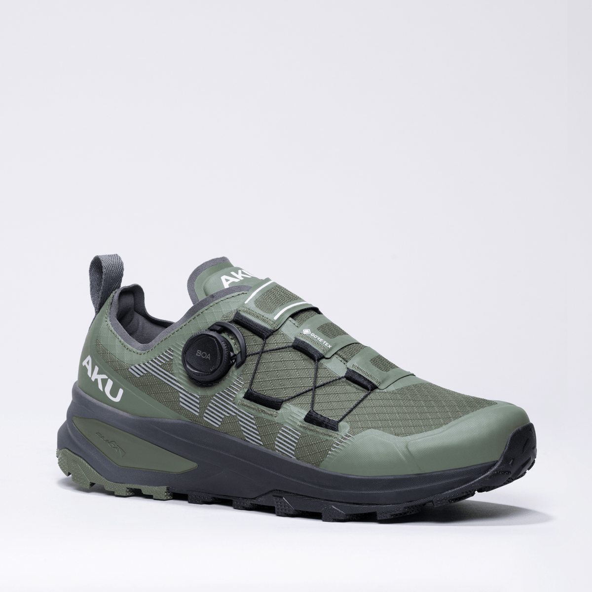 AKU Furiosa BOA GTX - Side Hero - Dark Green-Grey
