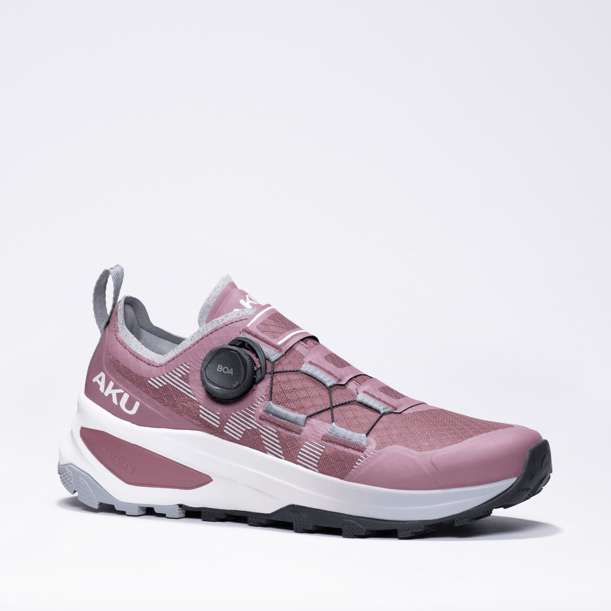 AKU Furiosa BOA WS - Side Hero - Dark Pink-Grey