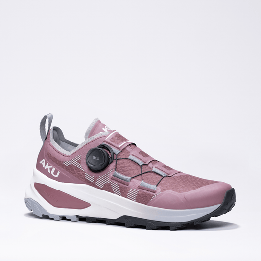 AKU Furiosa BOA WS - Side Hero - Dark Pink-Grey