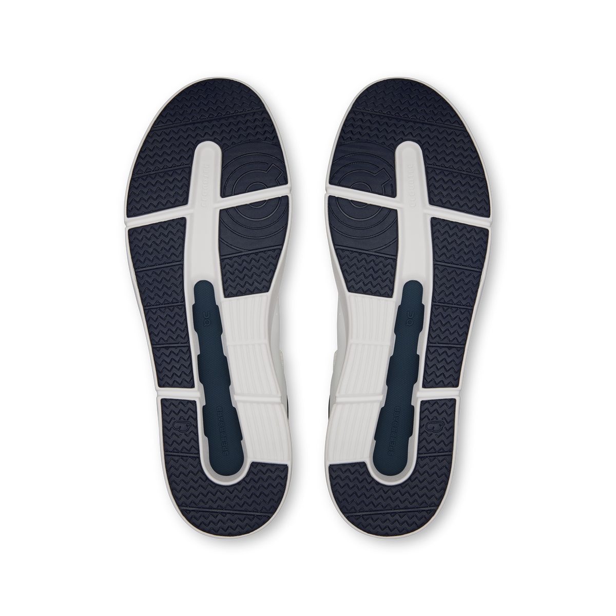 On THE ROGER Advantage Men product view 3 — White | Midnight