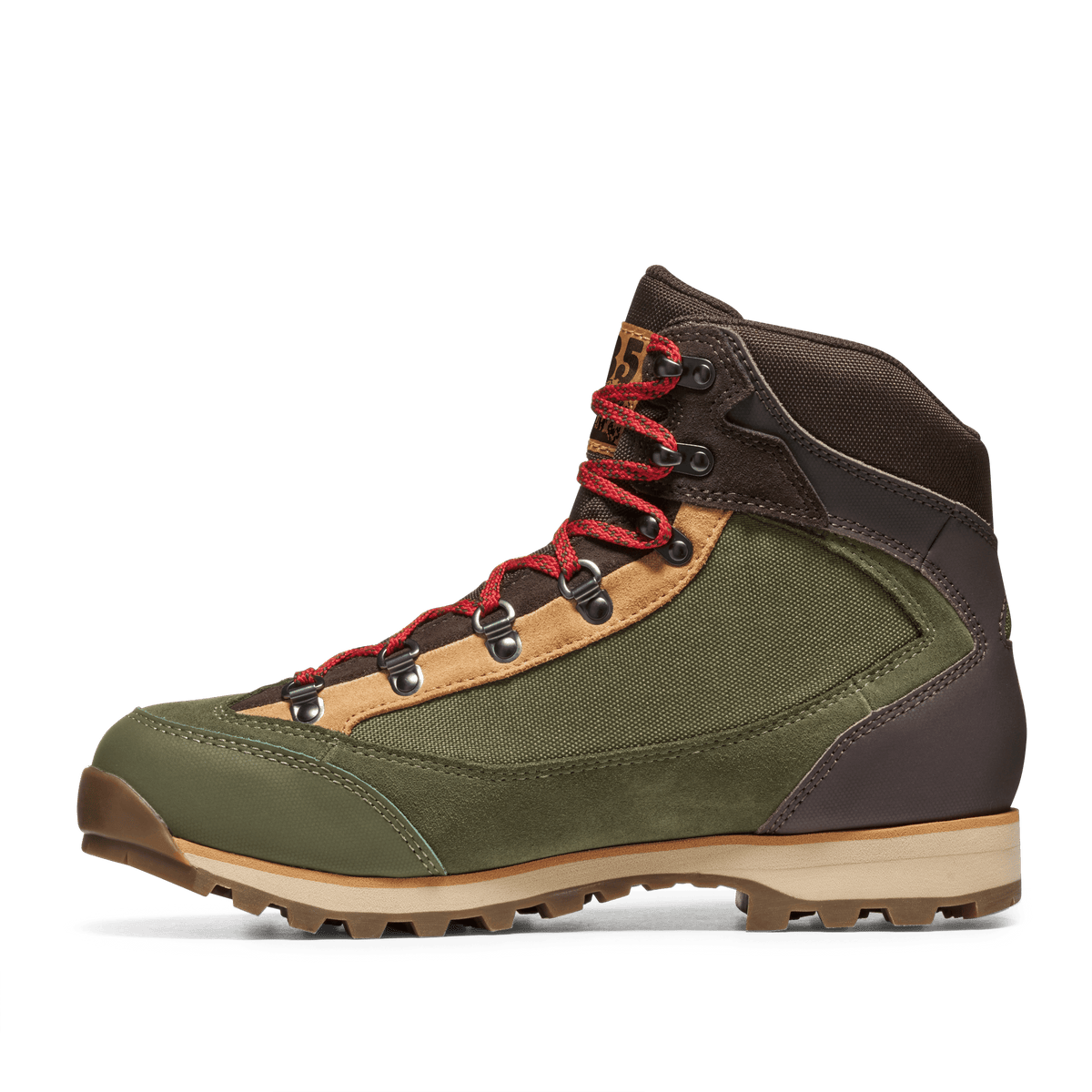 Tecnica Makalu 85 GTX MS product view 3 — Dark Green - Red