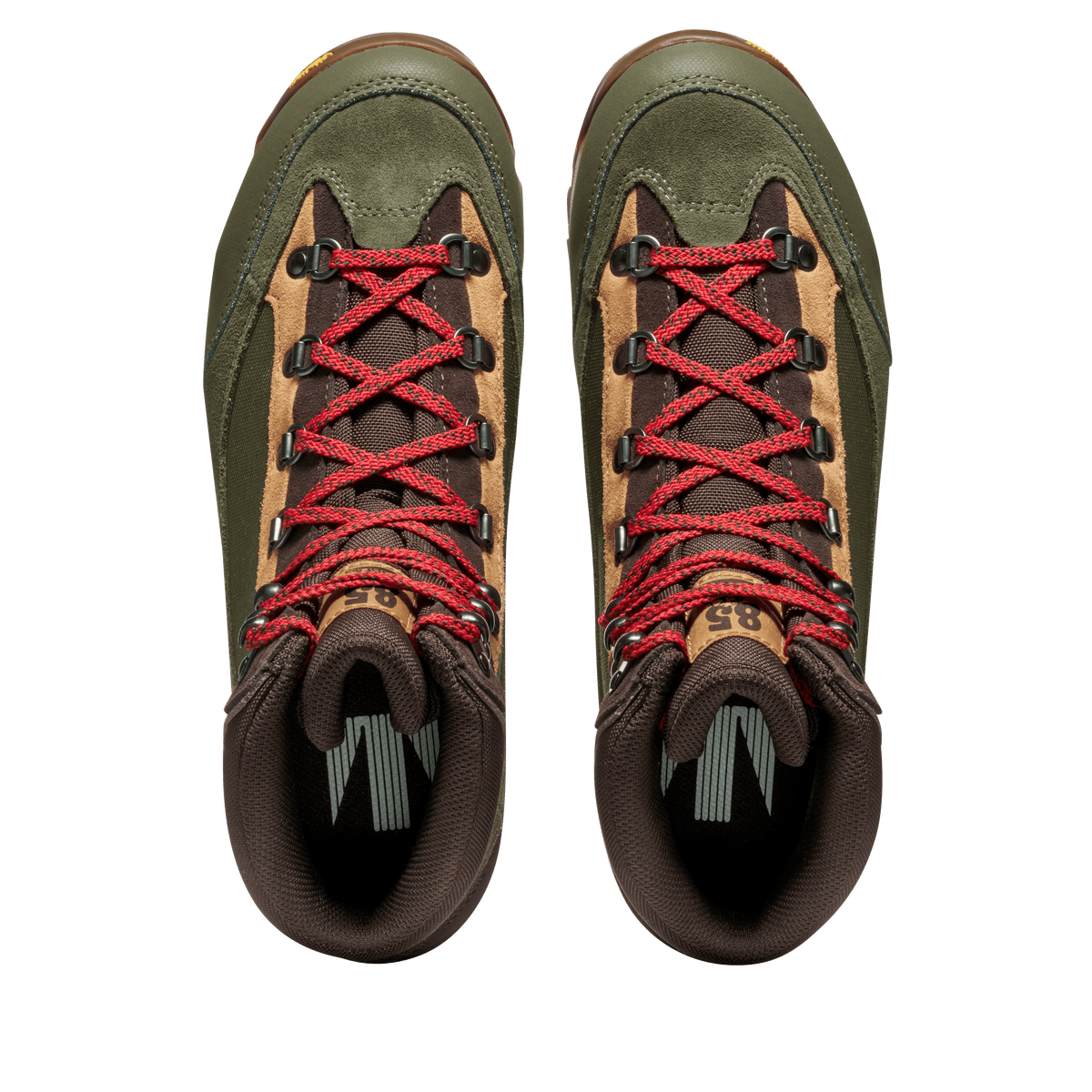 Tecnica Makalu 85 GTX MS product view 6 — Dark Green - Red