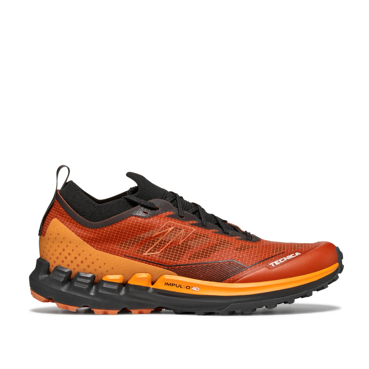 Tecnica Pyrox Speed MS product view 2 — Orange - Black
