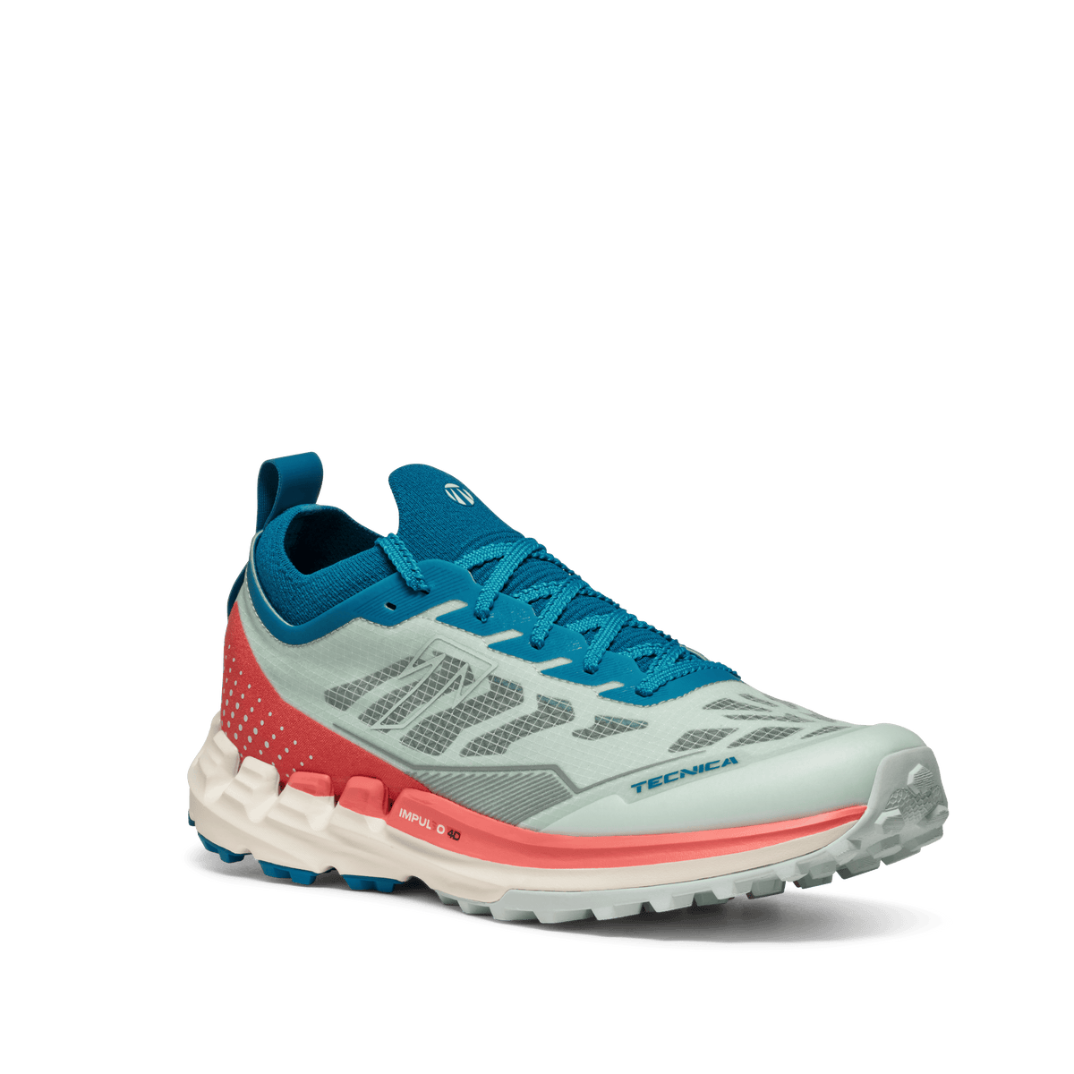 Tecnica Pyrox Speed MS product view 1 — Ice Grey - Blue