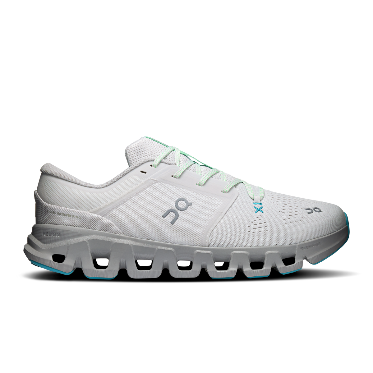 On Cloud X 5 Men product view 1 — Frost | Alloy