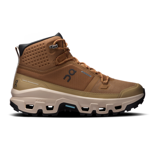 On Cloudrock Mid Waterproof Women product view 1 — Sphinx | Sand