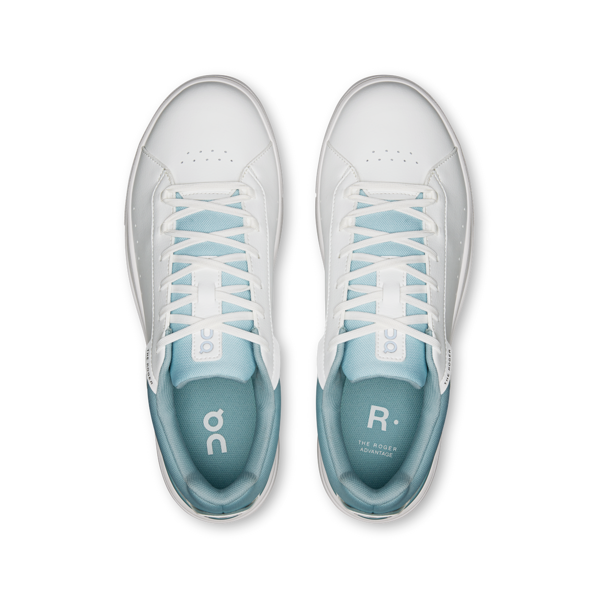 On THE ROGER Advantage Men product view 2 — White | Wash