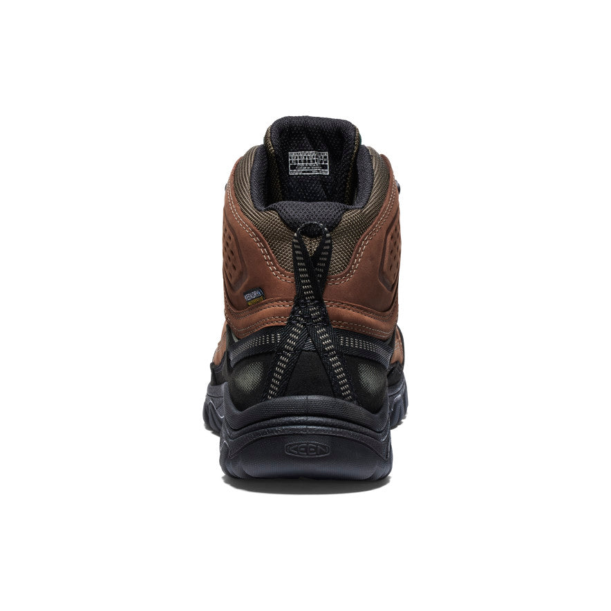KEEN Targhee IV Waterproof Hiking Boot Men product view 5 — Bison/Black