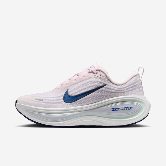 Nike Vomero Plus Women product view 1 — Pearl Pink/White/Barely Green/Midnight Navy