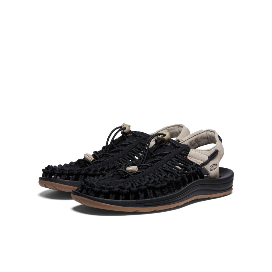 KEEN UNEEK Sneaker Men product view 2 — Black/Plaza Taupe