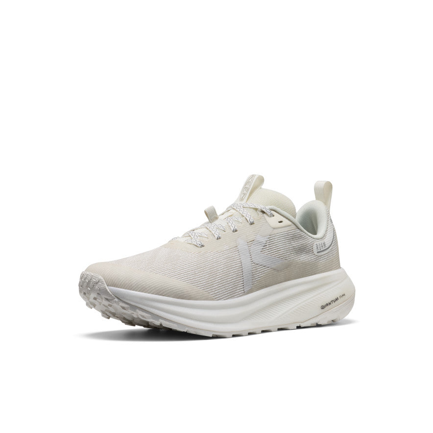KEEN Roam Trail Running Shoe Men product view 3 — Star White/Vapor