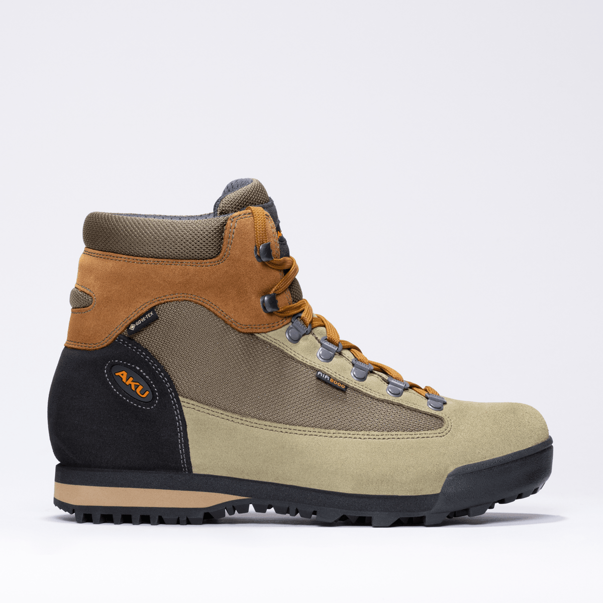 AKU Slope Original GTX - Official View 2 - Brown-Rust