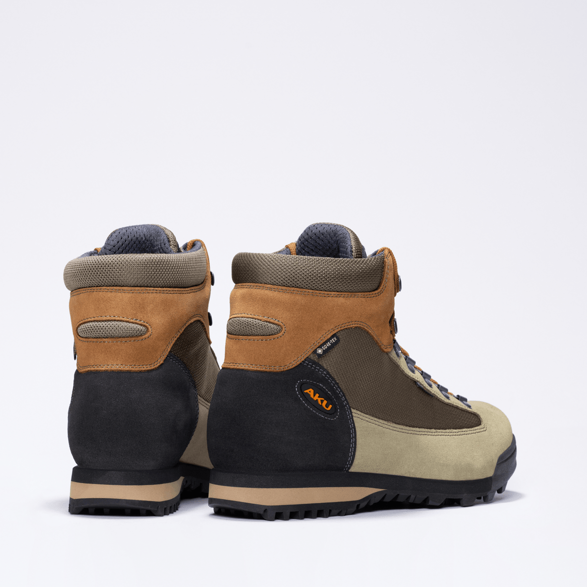 AKU Slope Original GTX - Official View 3 - Brown-Rust