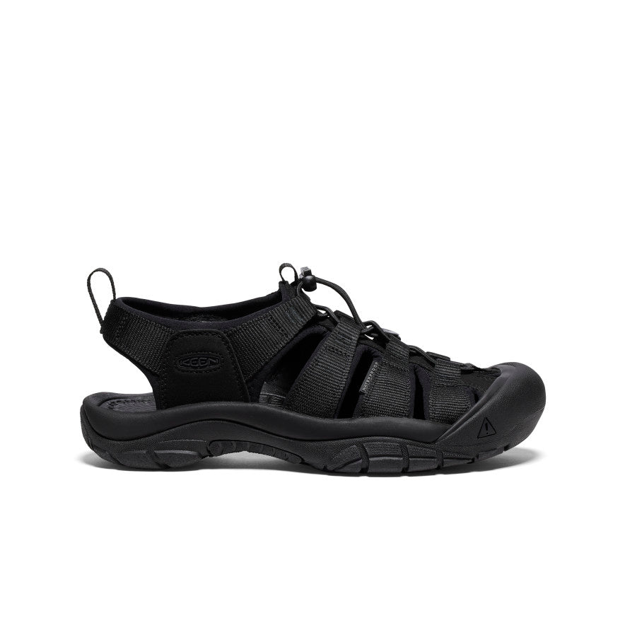 KEEN Newport H2 Sandal Men product view 1 — Triple Black