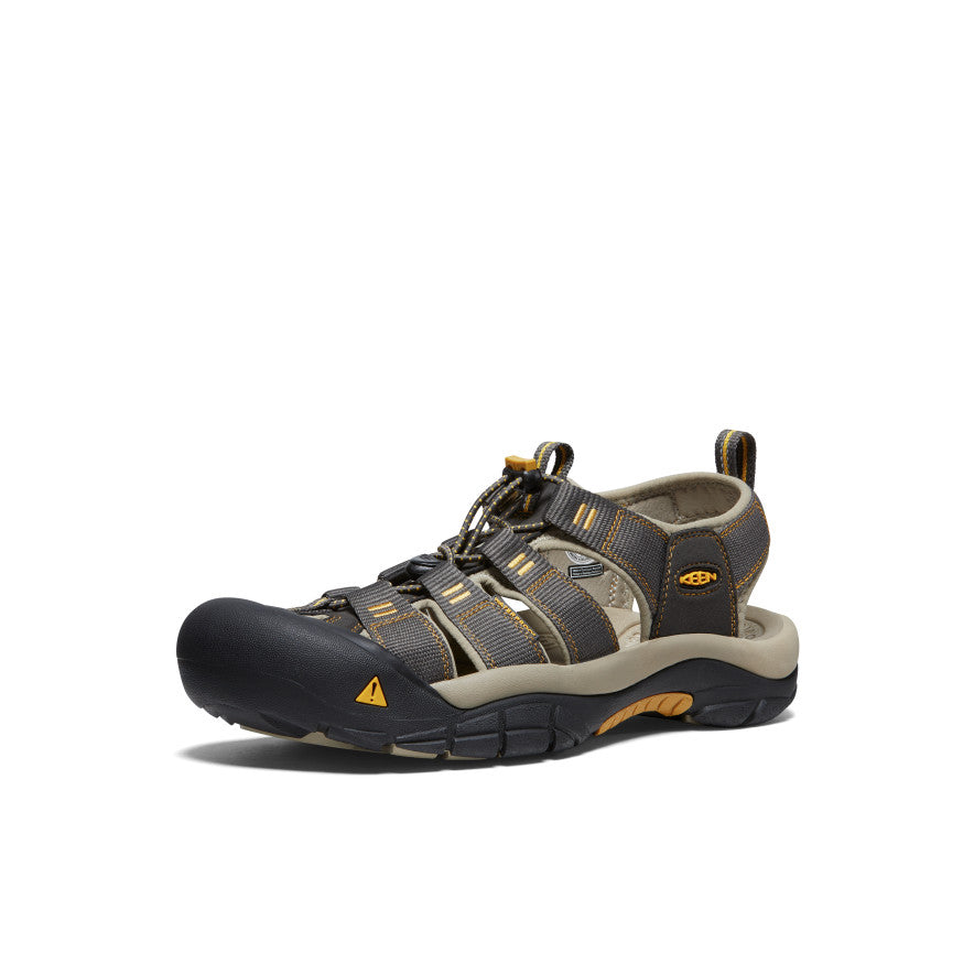 KEEN Newport H2 Sandal Men product view 3 — Raven/Aluminum