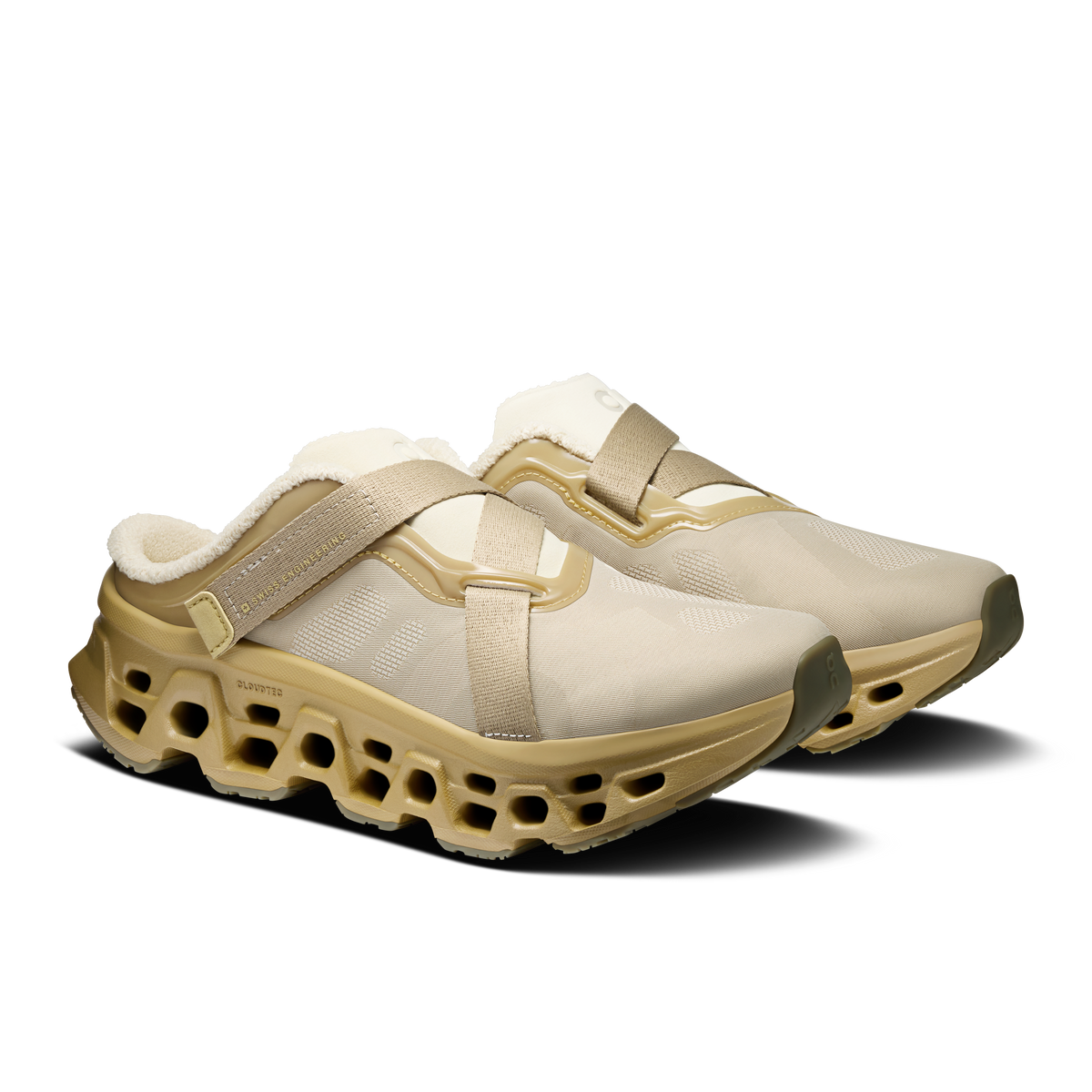 On Cloudmonster 3 Mule Women product view 6 — Loess | Hare