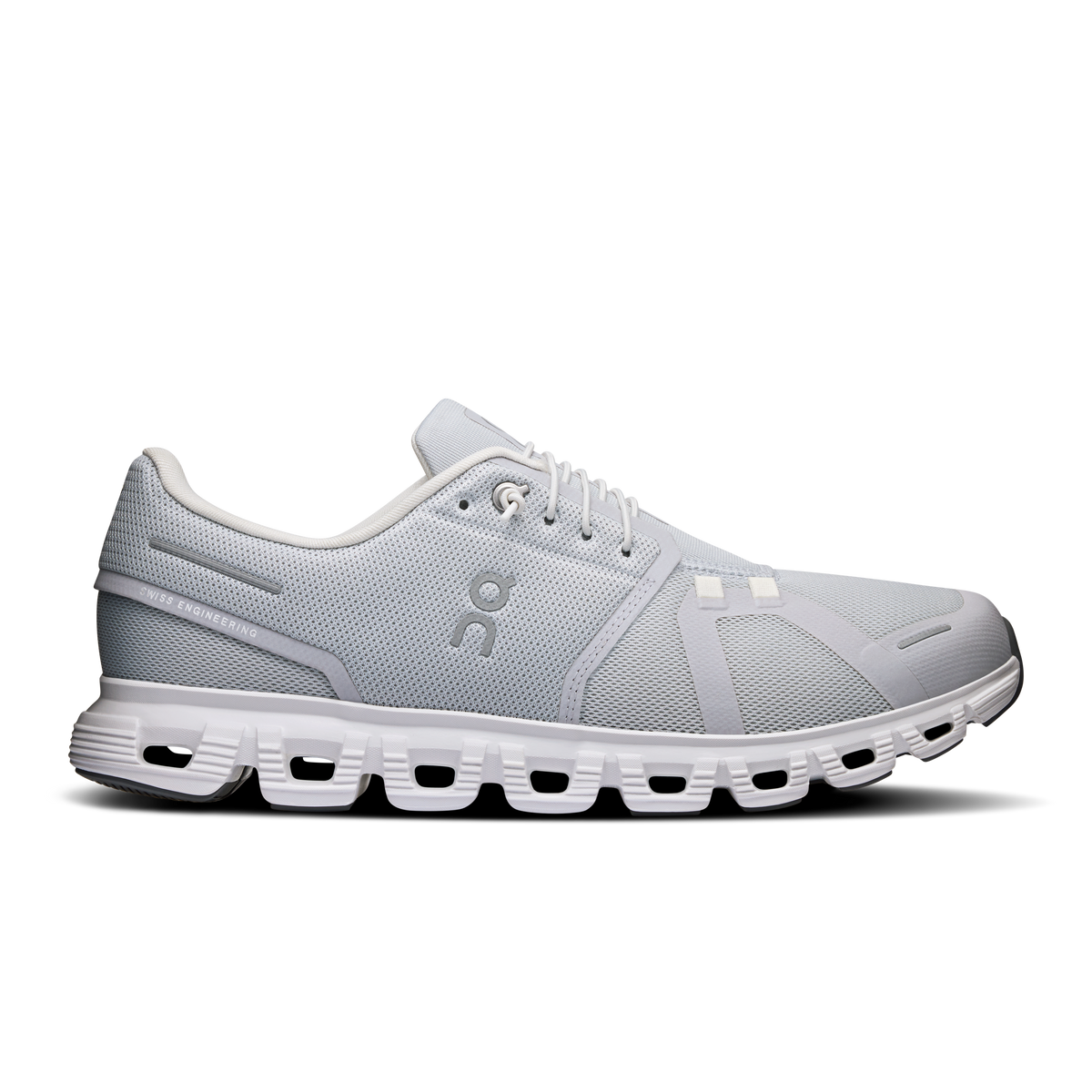On Cloud 6 Men product view 1 — Glacier | White