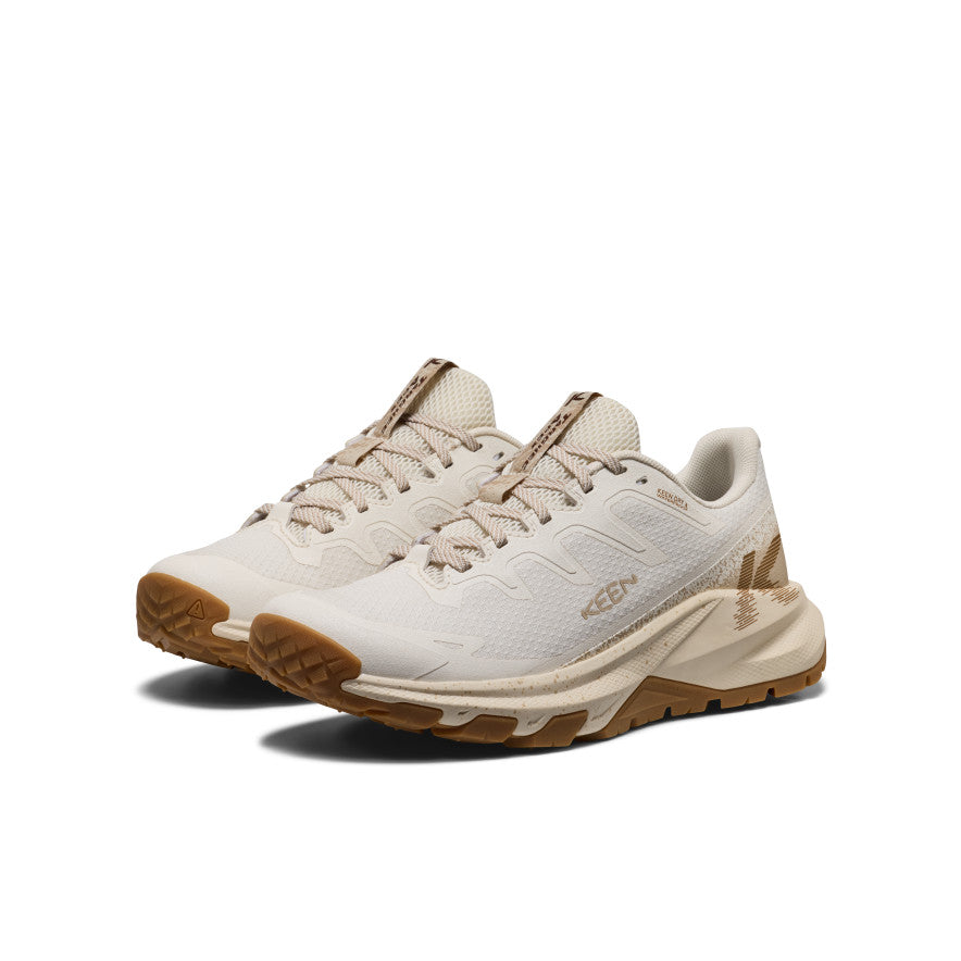 KEEN Targhee Apex Waterproof Hiking Shoe Women product view 2 — Safari/Birch