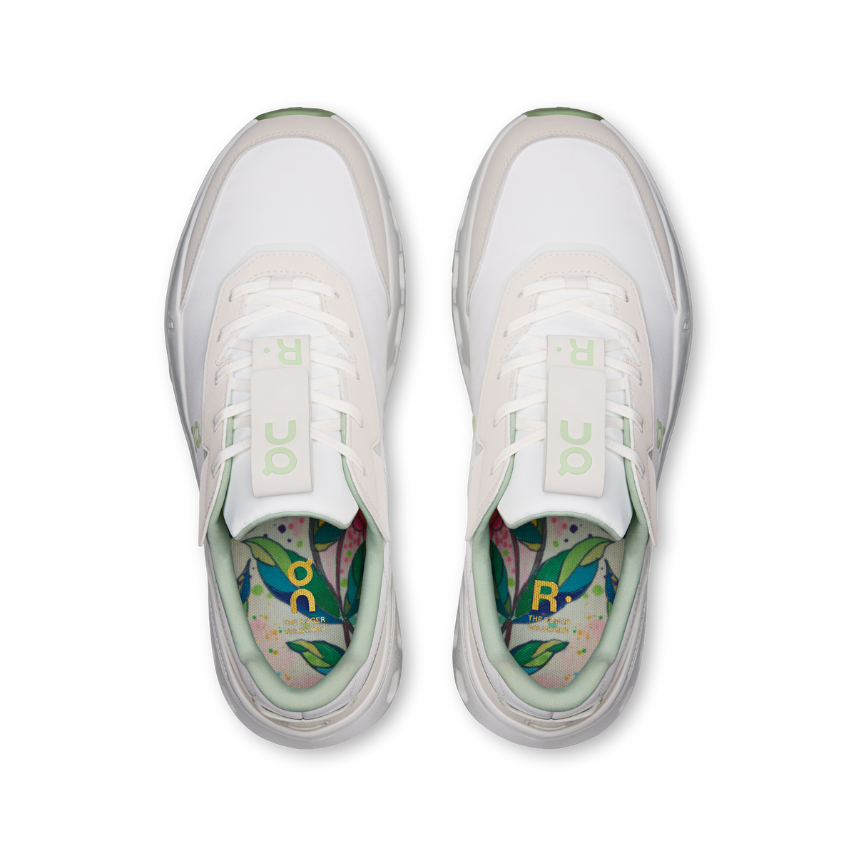 On THE ROGER Wildcard Men product view 2 — White | Sage