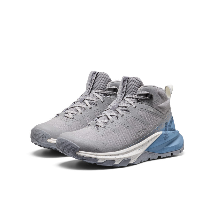 KEEN Targhee Apex Waterproof Hiking Boot Women product view 2 — Vapor/Ballad Blue