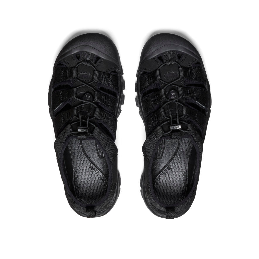 KEEN Newport H2 Sandal Men product view 4 — Triple Black