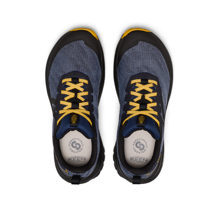 KEEN Roam Trail Running Shoe Men product view 4 — Naval Academy/Symphonic Sunset