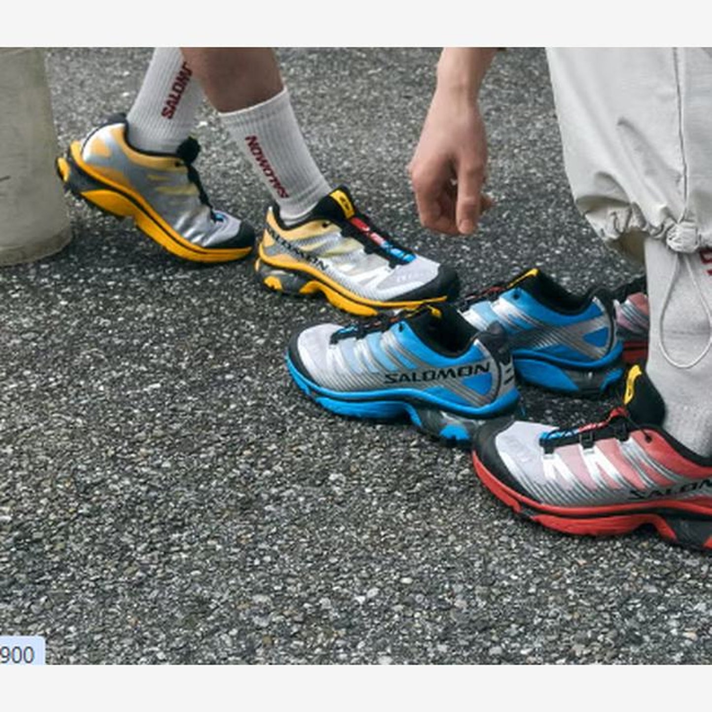 Salomon XT-4 OG - alternate angle - Yellow