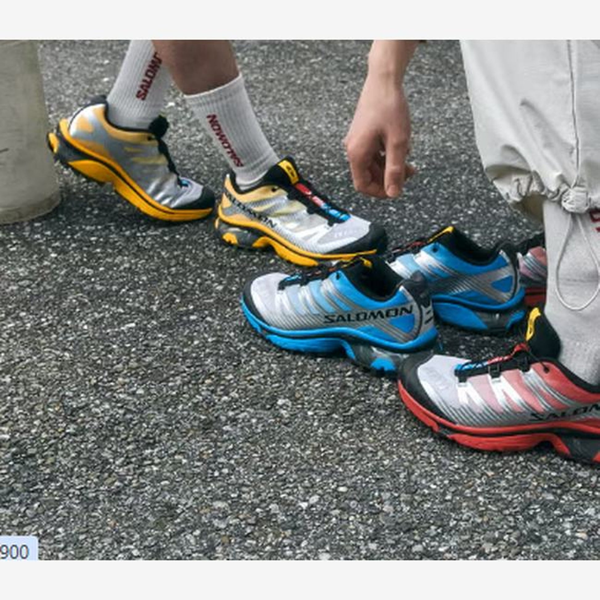 Salomon XT-4 OG - alternate angle - Yellow