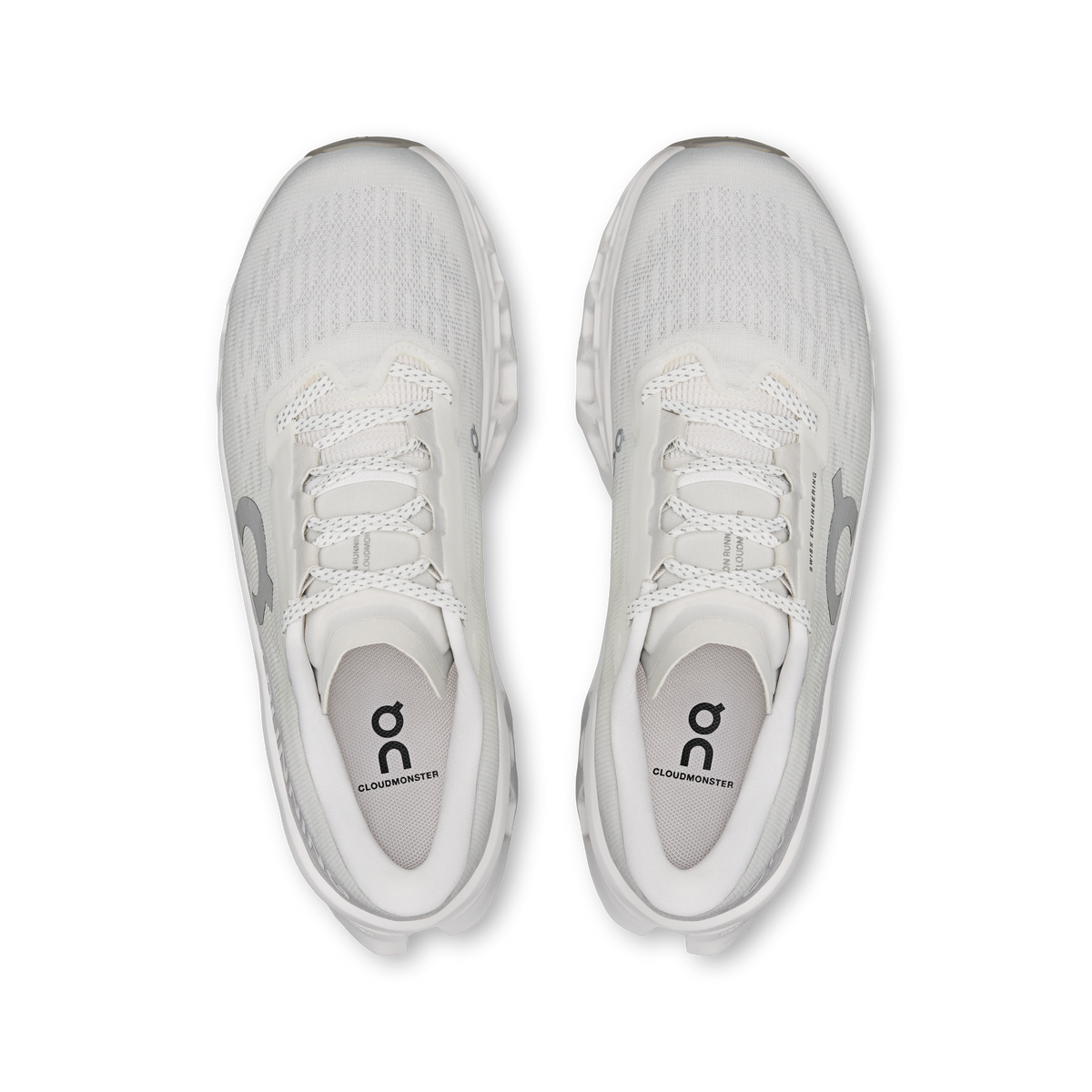 On Cloudmonster 3 Women product view 2 — White | Wolf