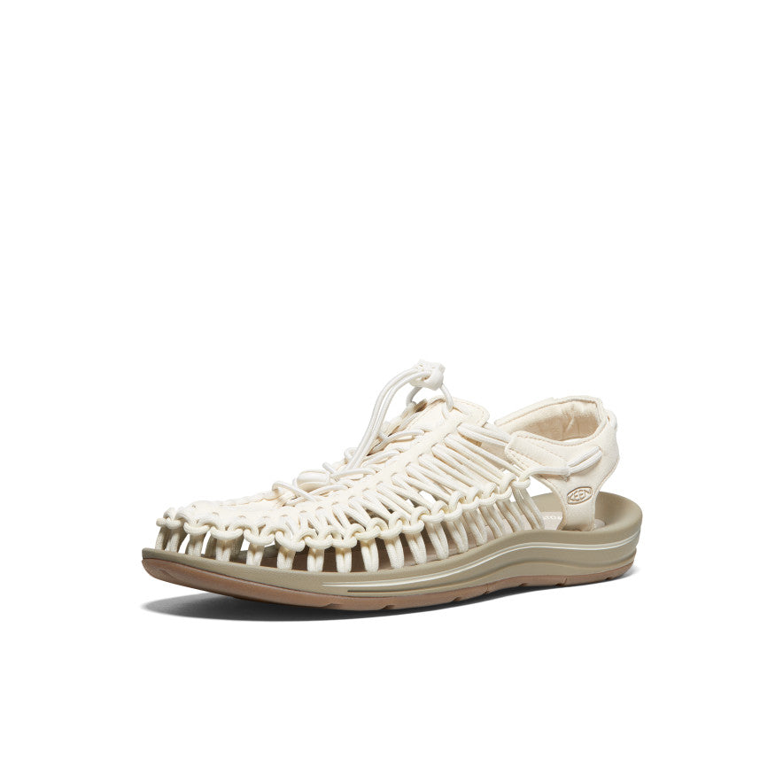KEEN UNEEK Sneaker Men product view 3 — White Cap/Cornstalk
