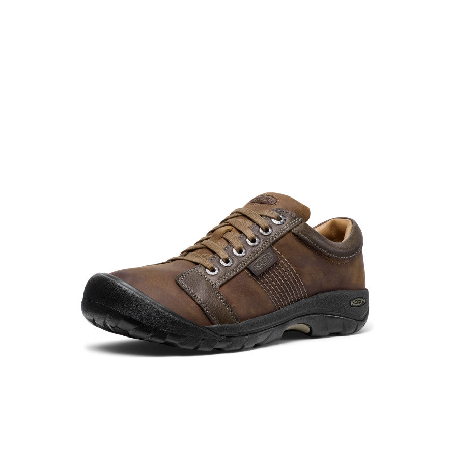 KEEN Austin Shoe Men product view 3 — Chocolate Brown