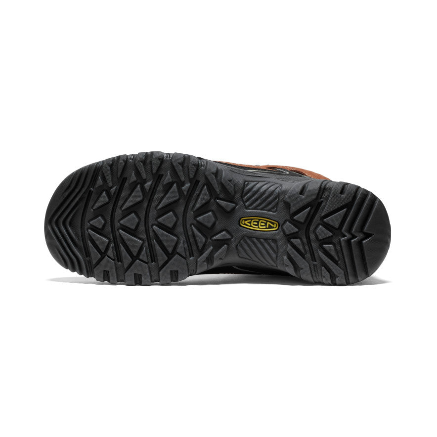 KEEN Targhee IV Waterproof Hiking Boot Men product view 6 — Bison/Black