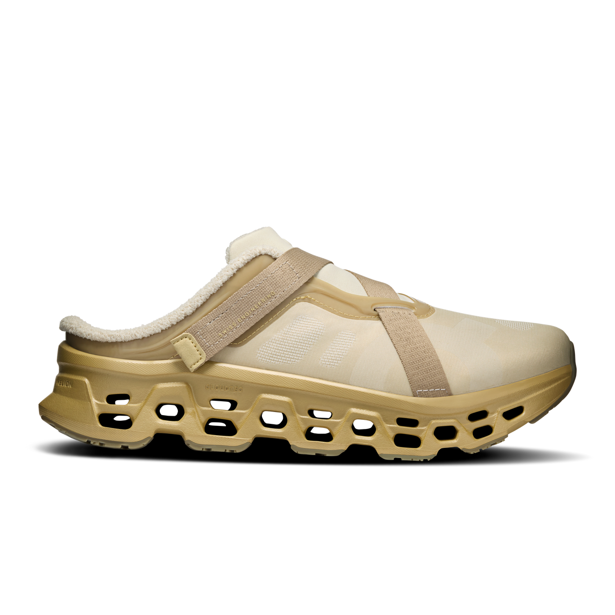On Cloudmonster 3 Mule Men product view 1 — Loess | Hare
