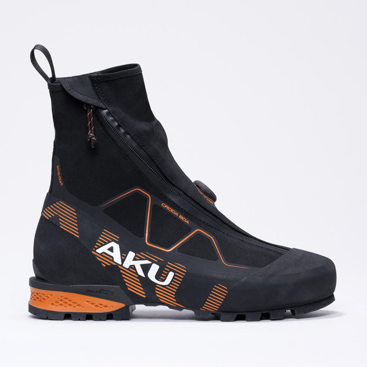 AKU Croda BOA GTX - Side Hero - Black-Orange
