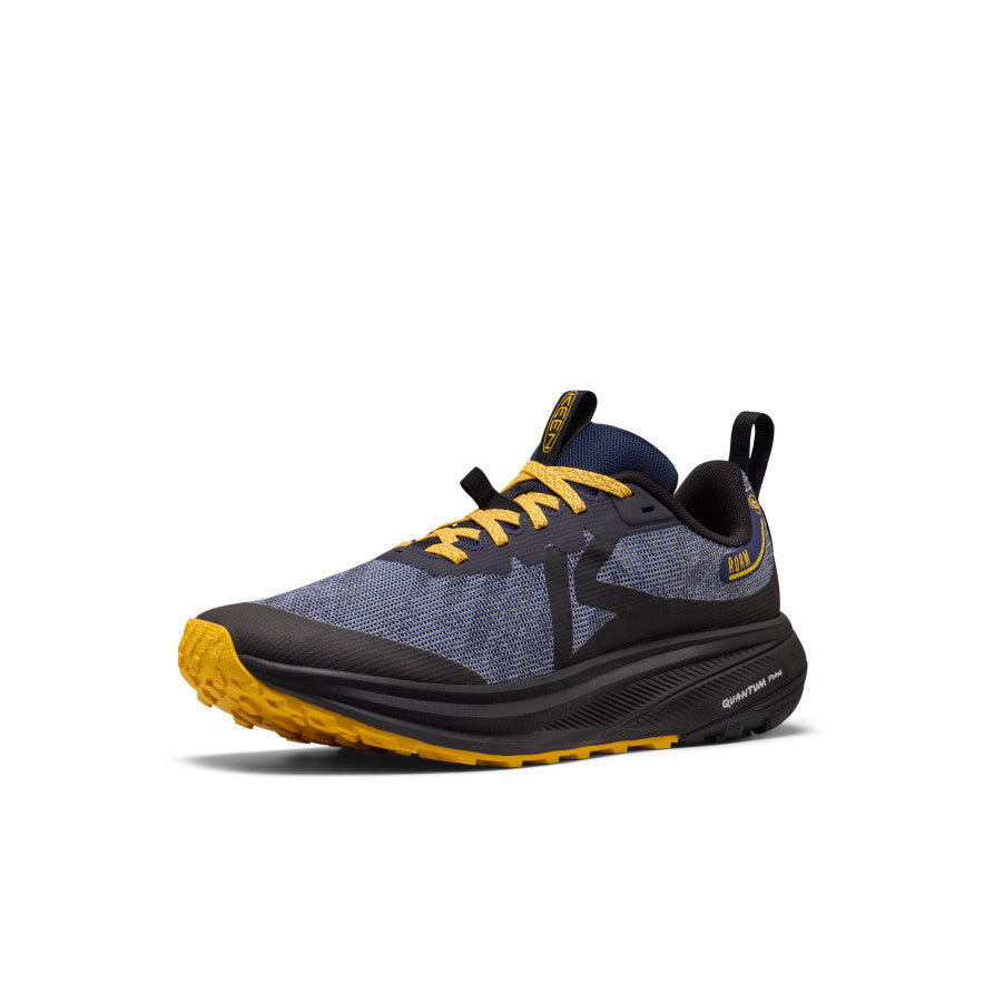 KEEN Roam Trail Running Shoe Men product view 3 — Naval Academy/Symphonic Sunset