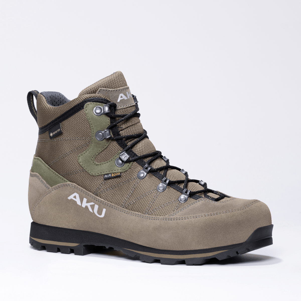 AKU Trekker Lite III GTX - Side Hero - Brown-Green