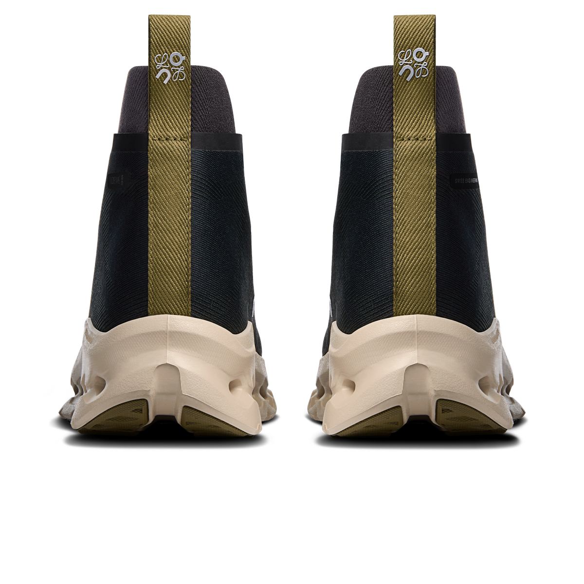 On Cloudtilt Hi LOEWE Women product view 5 — Black | Oatmeal | Olive