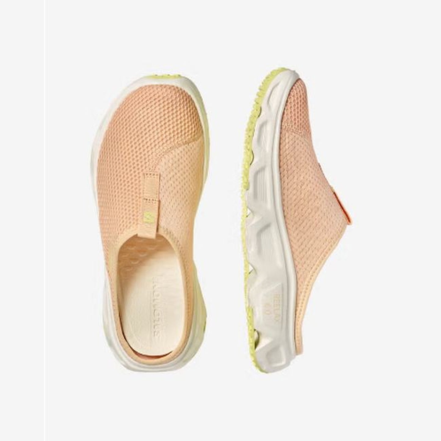 Salomon Reelax Slide 6.0 Women - top or pair view - Brown