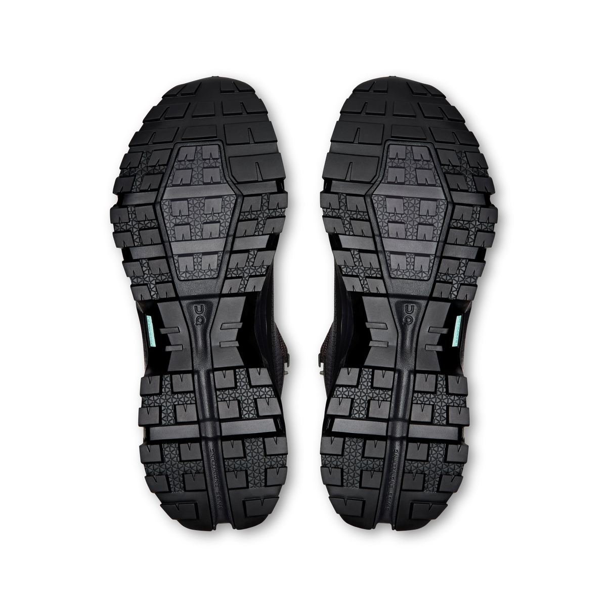 On Cloudrock Mid Waterproof Men product view 3 — Black | Black