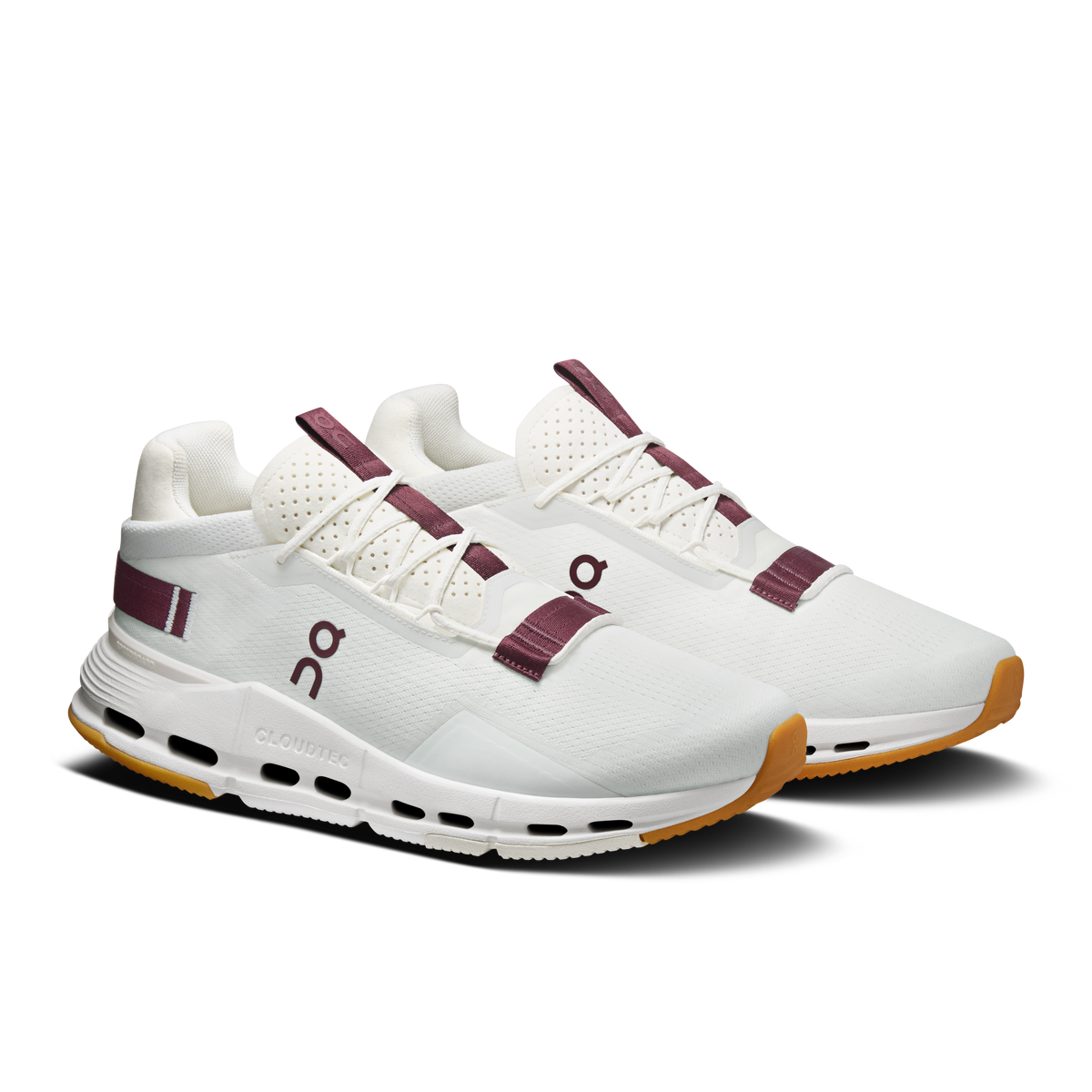On Cloudnova 2 Men product view 6 — Ivory | Maroon