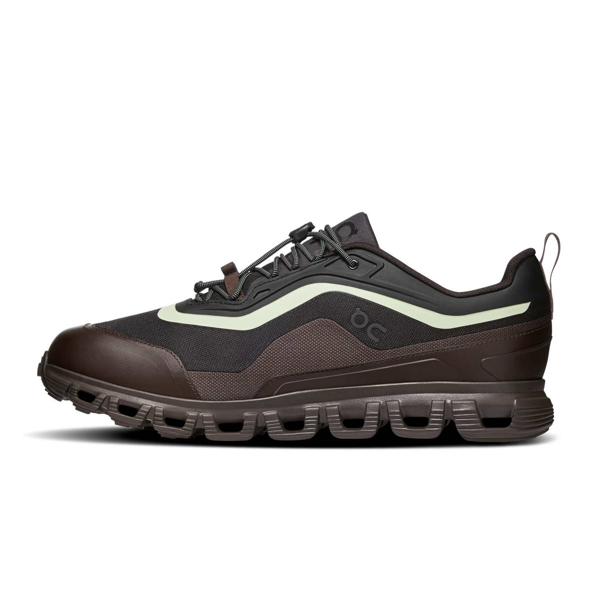 On Cloud 6 Geo Waterproof Men product view 4 — Black | Lima